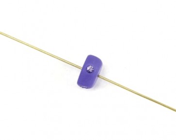 Swarovski Crystal Perlen, Rondelle, 10mm, violett matt, 2 Stk.