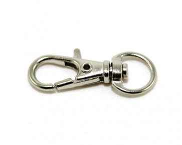 Karabinerverschluss, Schlüsselanhänger, 32x11mm, 5 Karabiner