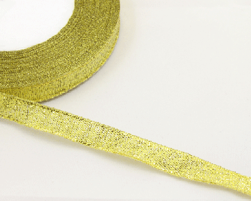 Geschenkband, gold, 10 mm, 5 m