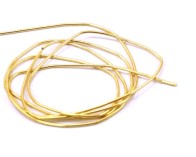 Fadenschutz, Spiraldraht, Boullion 1.3 mm, vergoldet, 70-75cm/Box