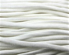 Paracord Kordel, 4mm, uni weiss, 10m