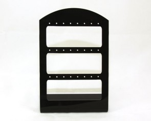 Schmuckständer Ohrring Display, schwarz, 15 x10 cm, 1 Ständer