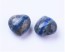 Lapis Lazuli Edelstein Herz, blau, 25mm